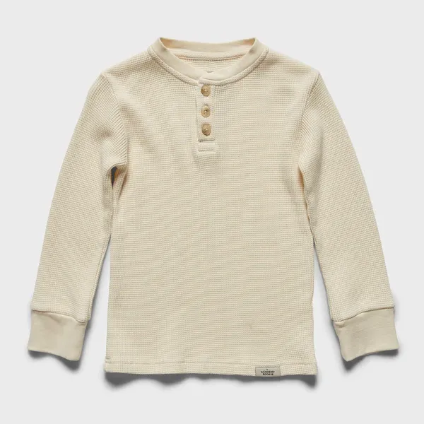 Academy Rookie - Sycamore LS Henley - vanilla