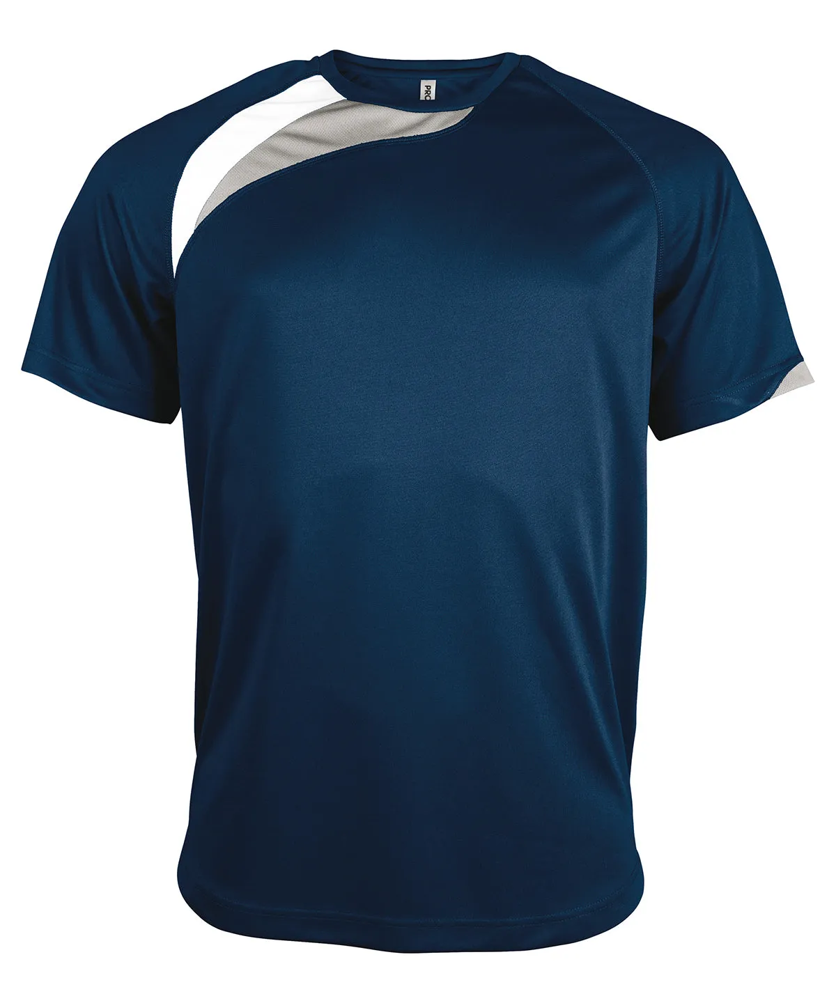 Adults short-sleeved jersey | Navy/White/Storm Grey