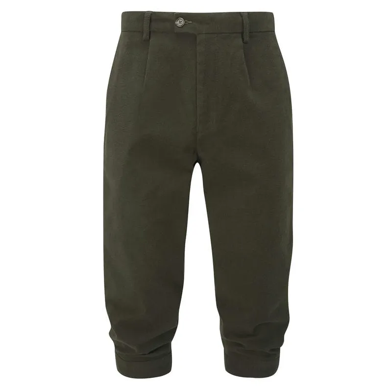 Alan Paine Southoak Moleskin Mens Breeks - Olive