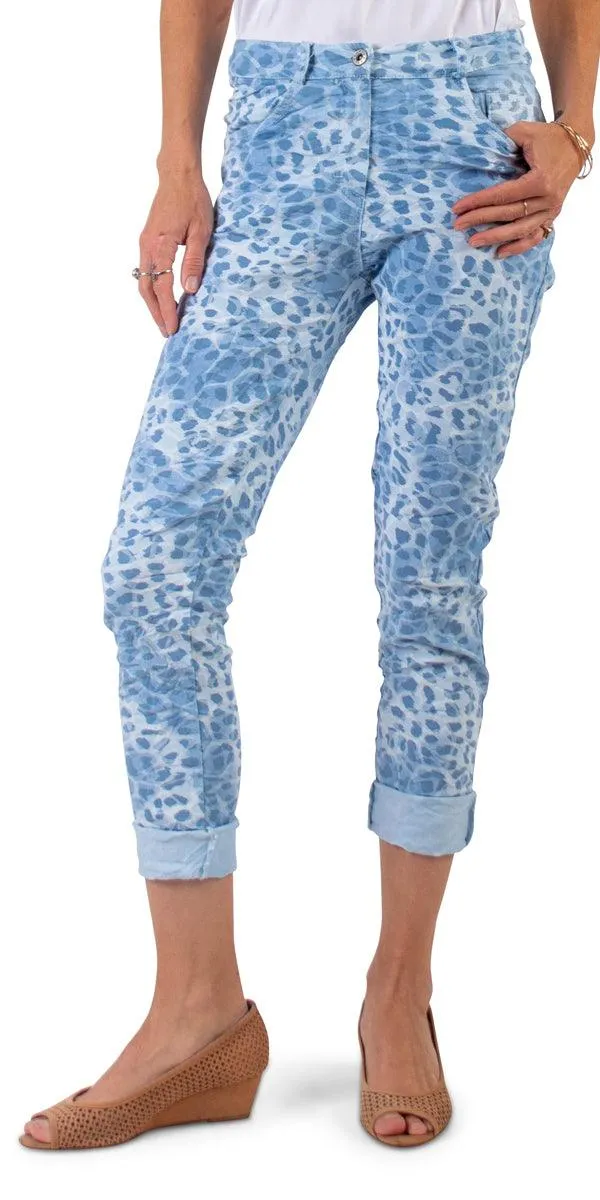 Antonella Cheetah Print Pant