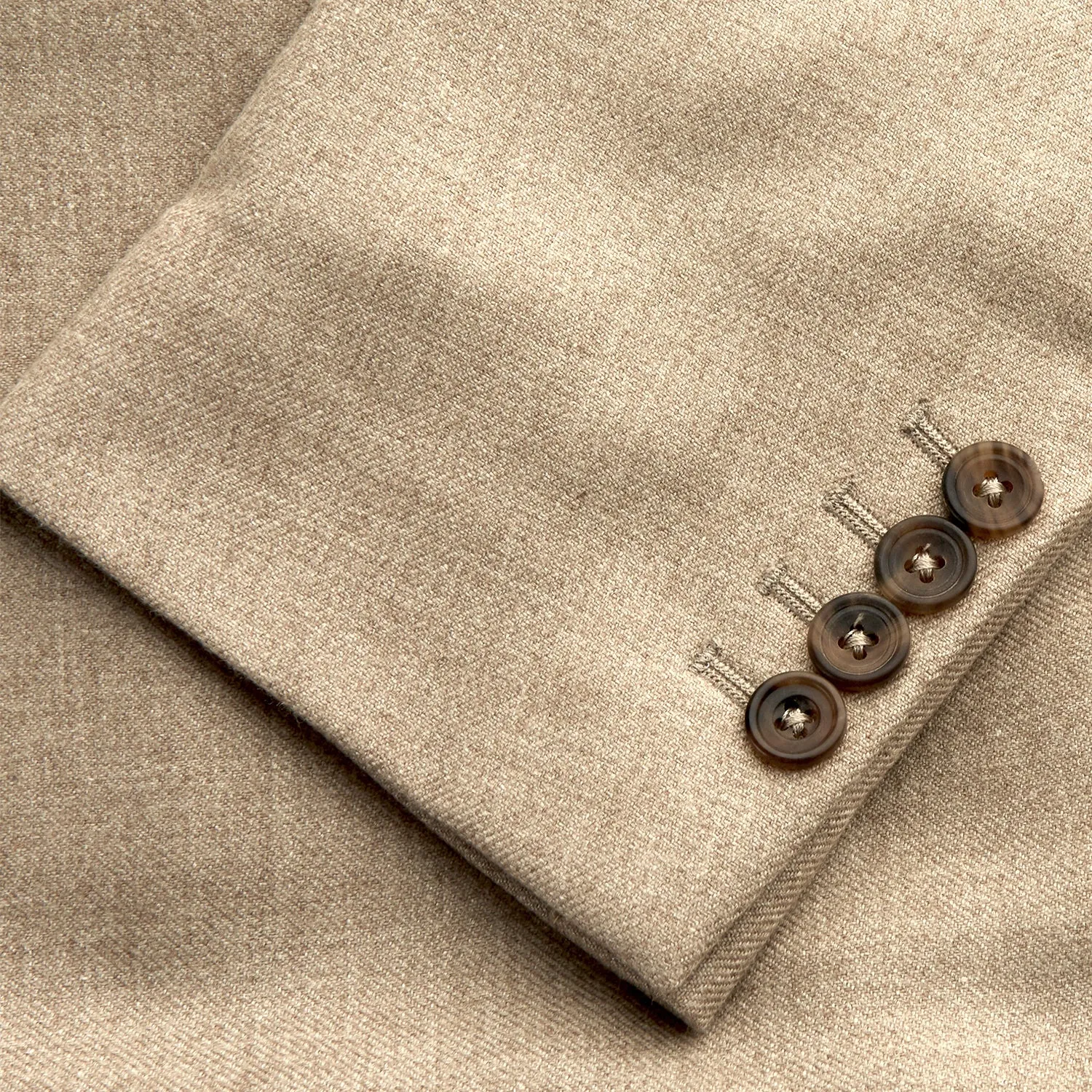 Beige Wool, Silk and Cashmere Bern Jacket