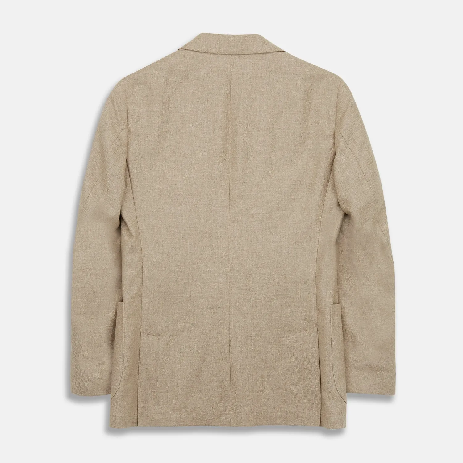 Beige Wool, Silk and Cashmere Bern Jacket