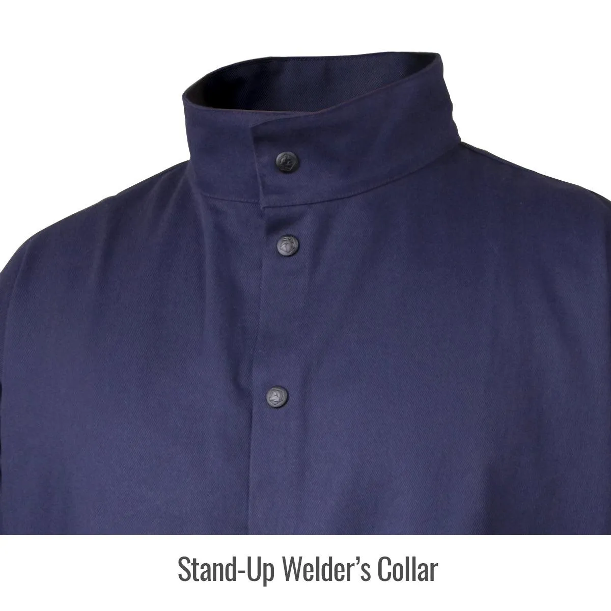 Black Stallion Stretch-Back FR Cotton Welding Jacket - JF1625-NG