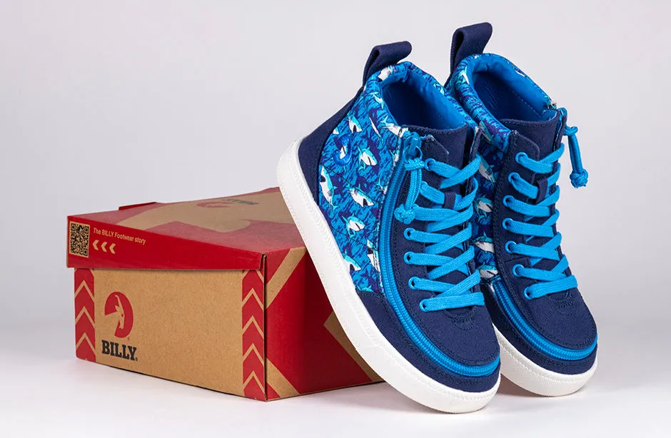 Blue Sharks BILLY Classic Lace High Tops