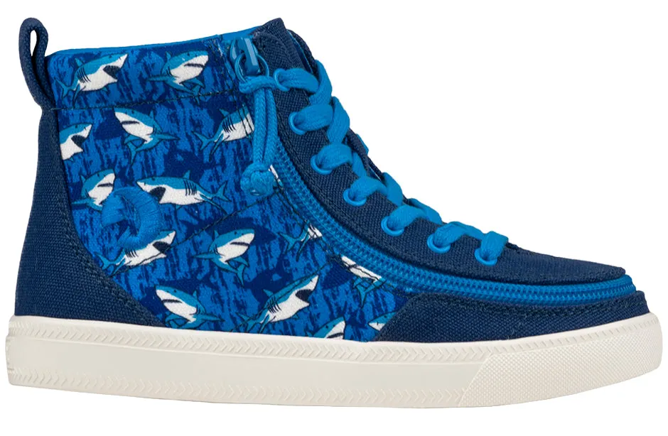 Blue Sharks BILLY Classic Lace High Tops