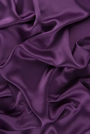 Bright Violet Stretch Charmeuse Fabric