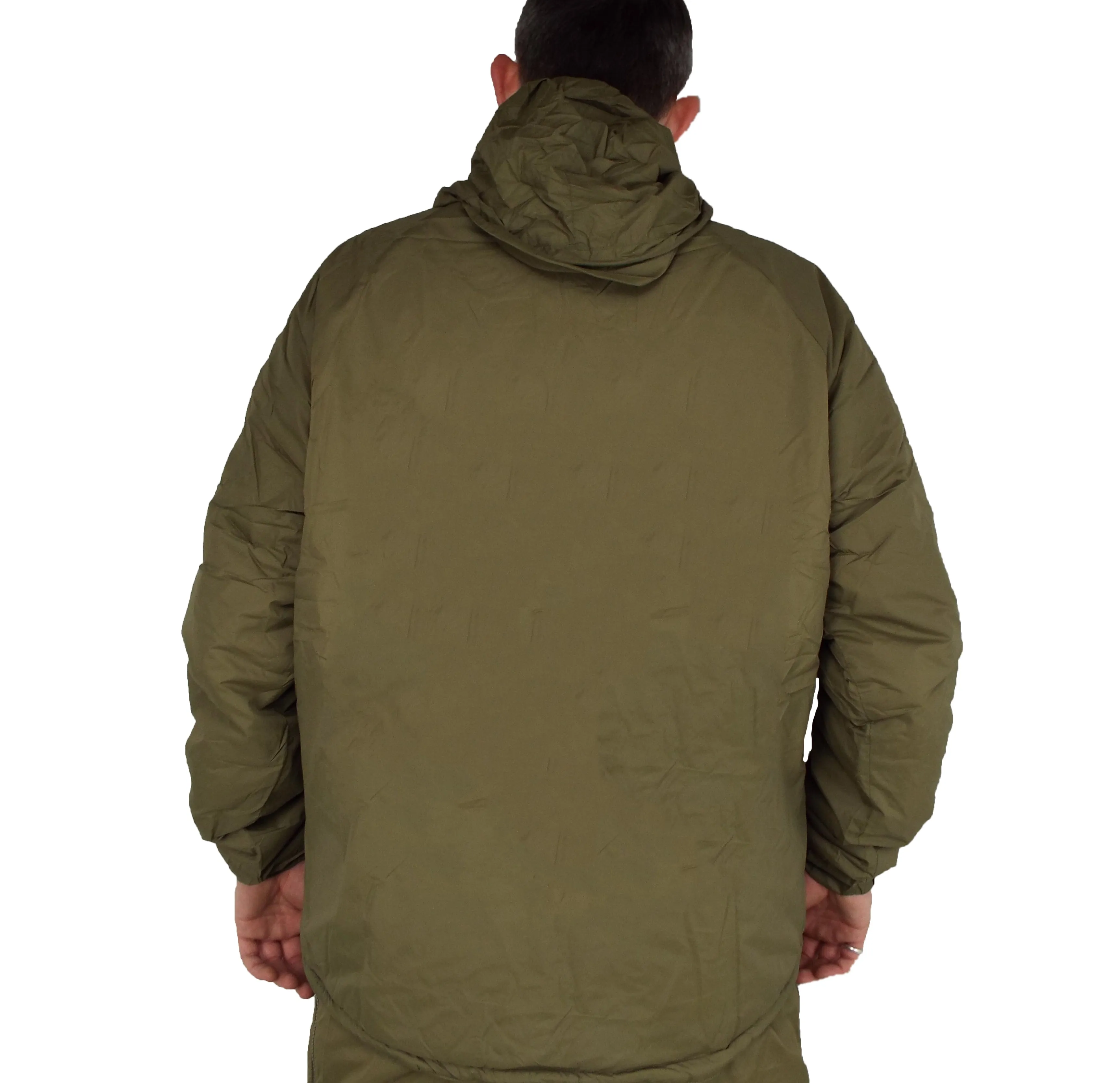 British Army - Soft Insulated PCS Jacket - full length zip front - Olive Green - Grade 1