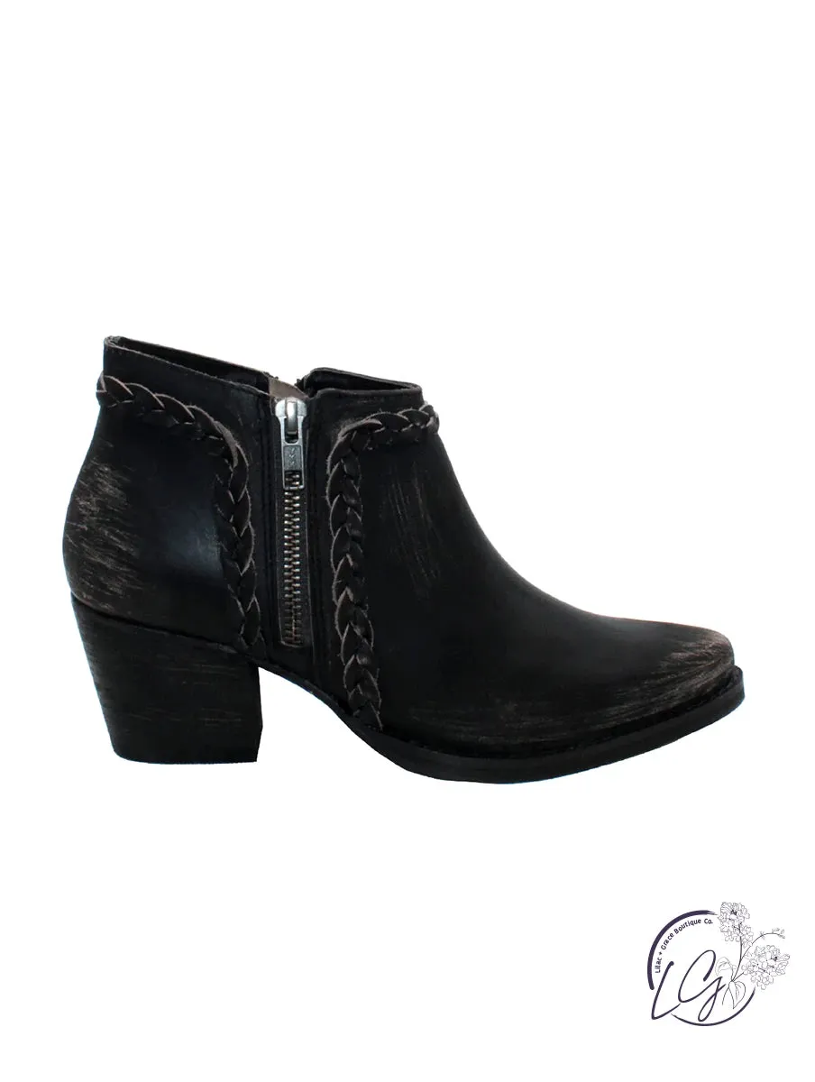 Bronco Leather Bootie