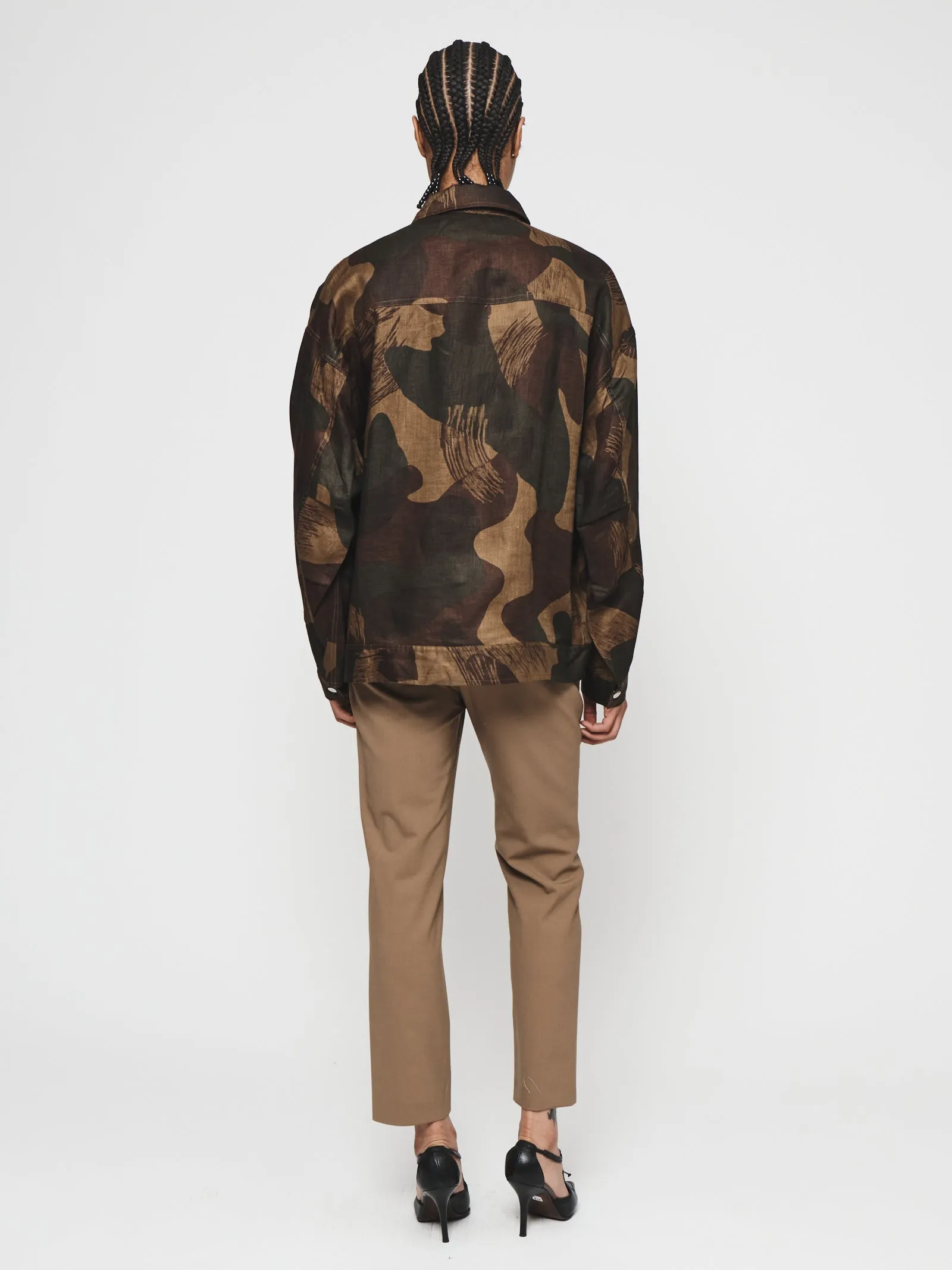 Camo Safari Jacket