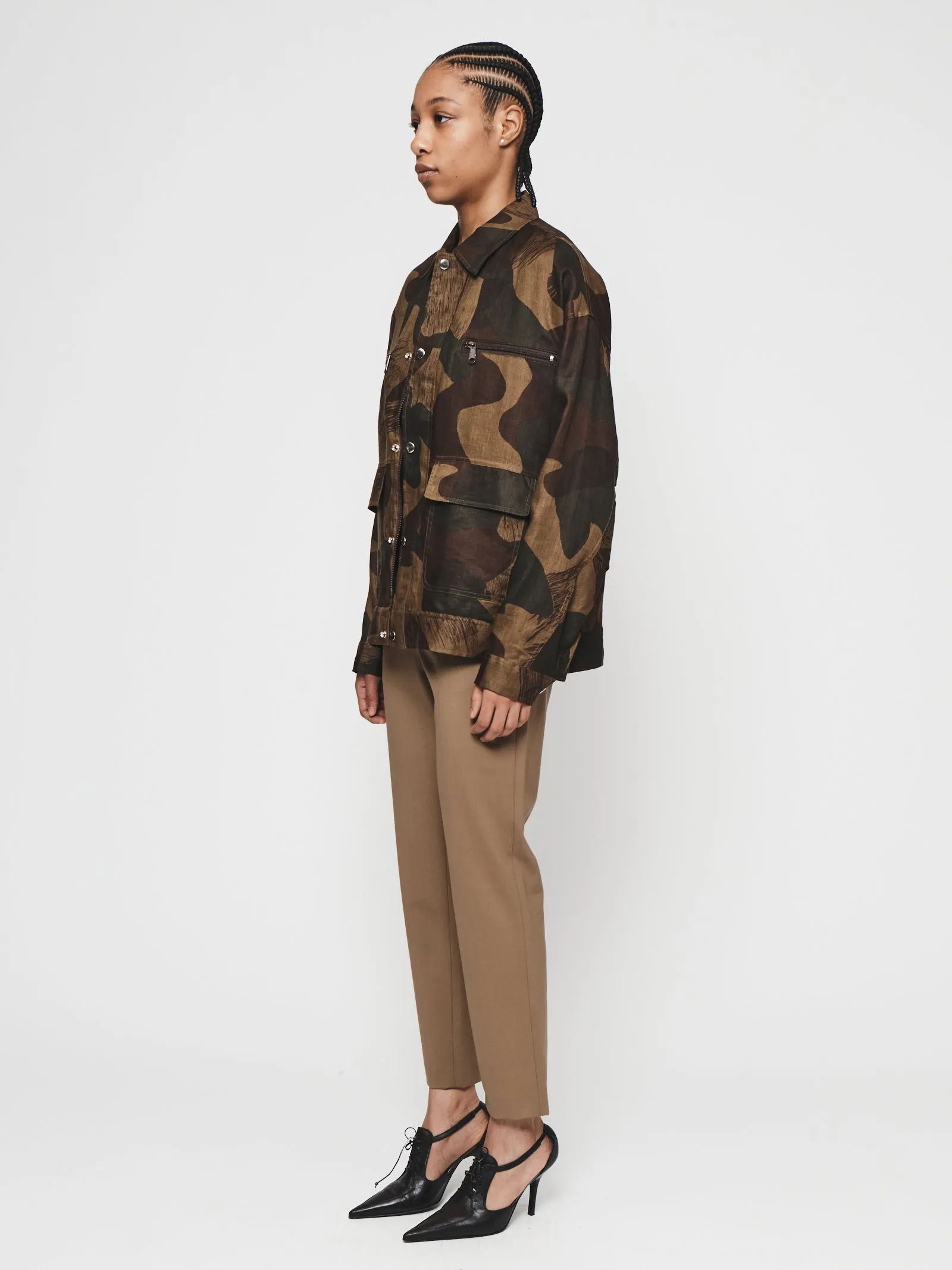 Camo Safari Jacket