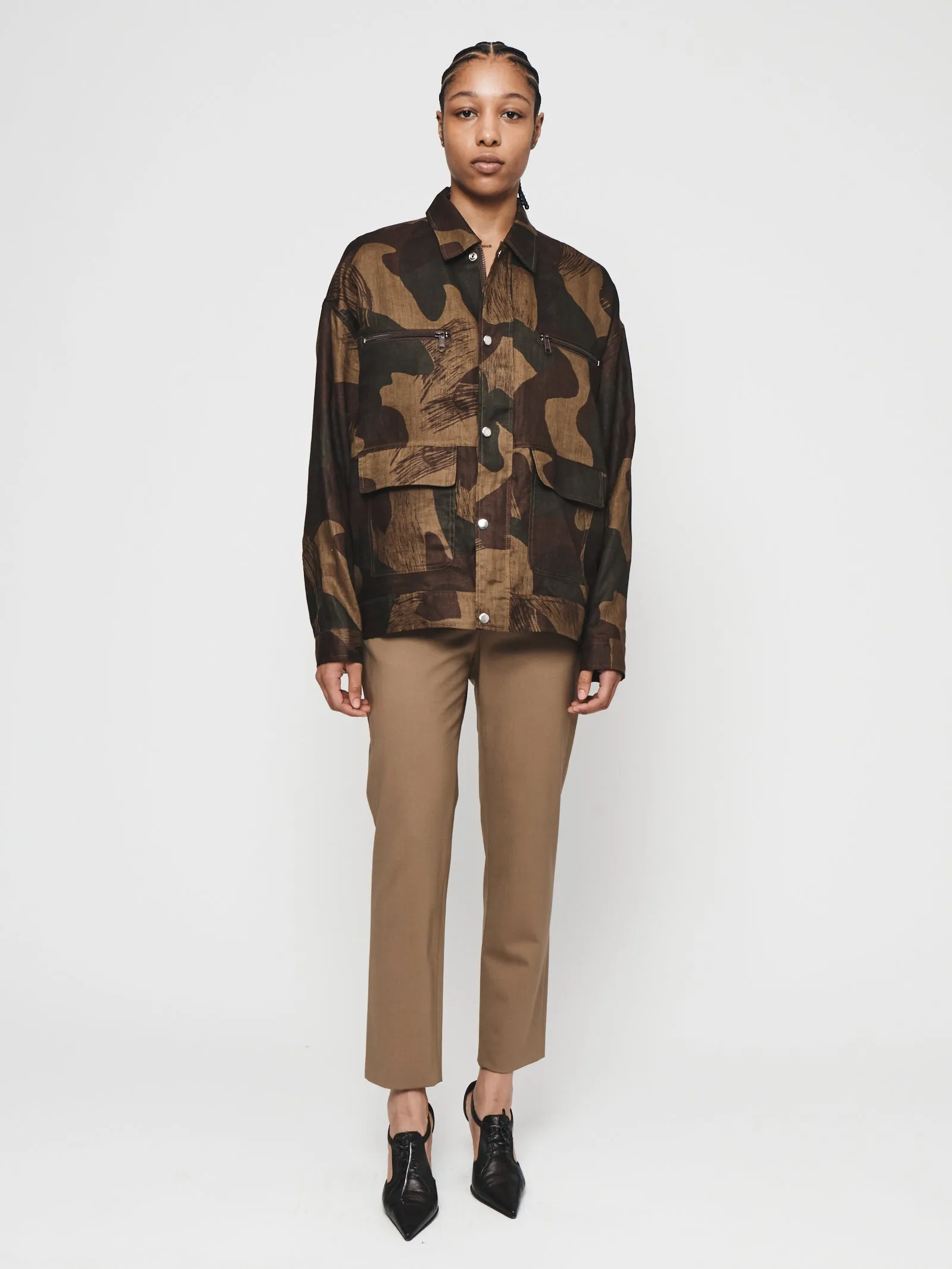 Camo Safari Jacket