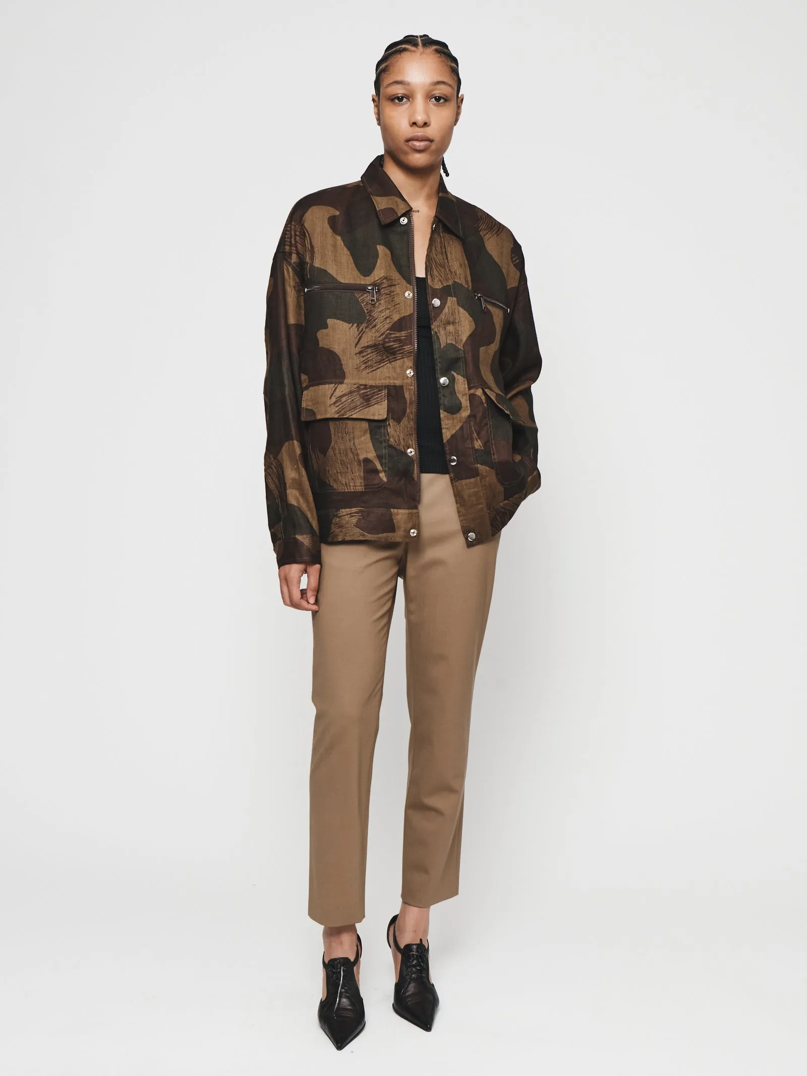 Camo Safari Jacket