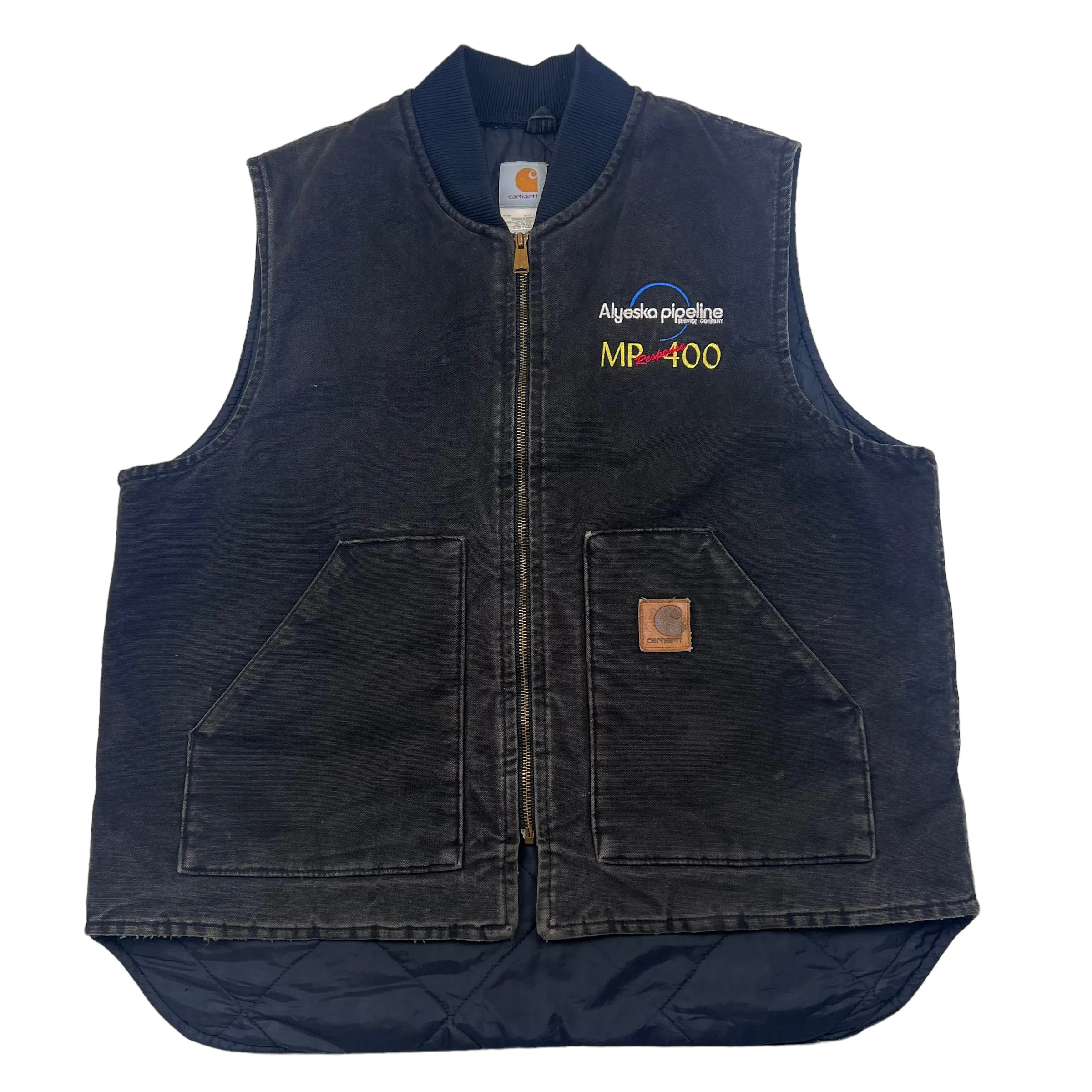 Carhartt Black Work Vest Jacket