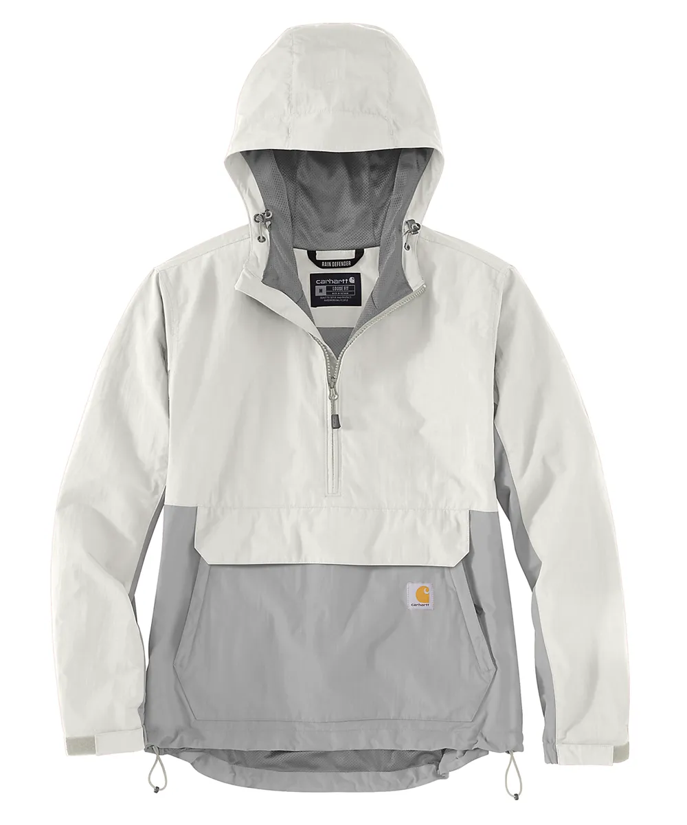 Carhartt Women's Rain Defender Packable Anorak - Malt/Asphalt