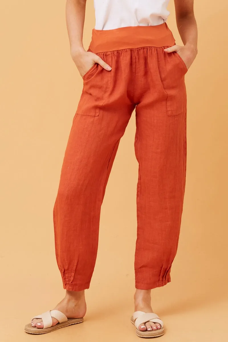 Comfort Linen Pant