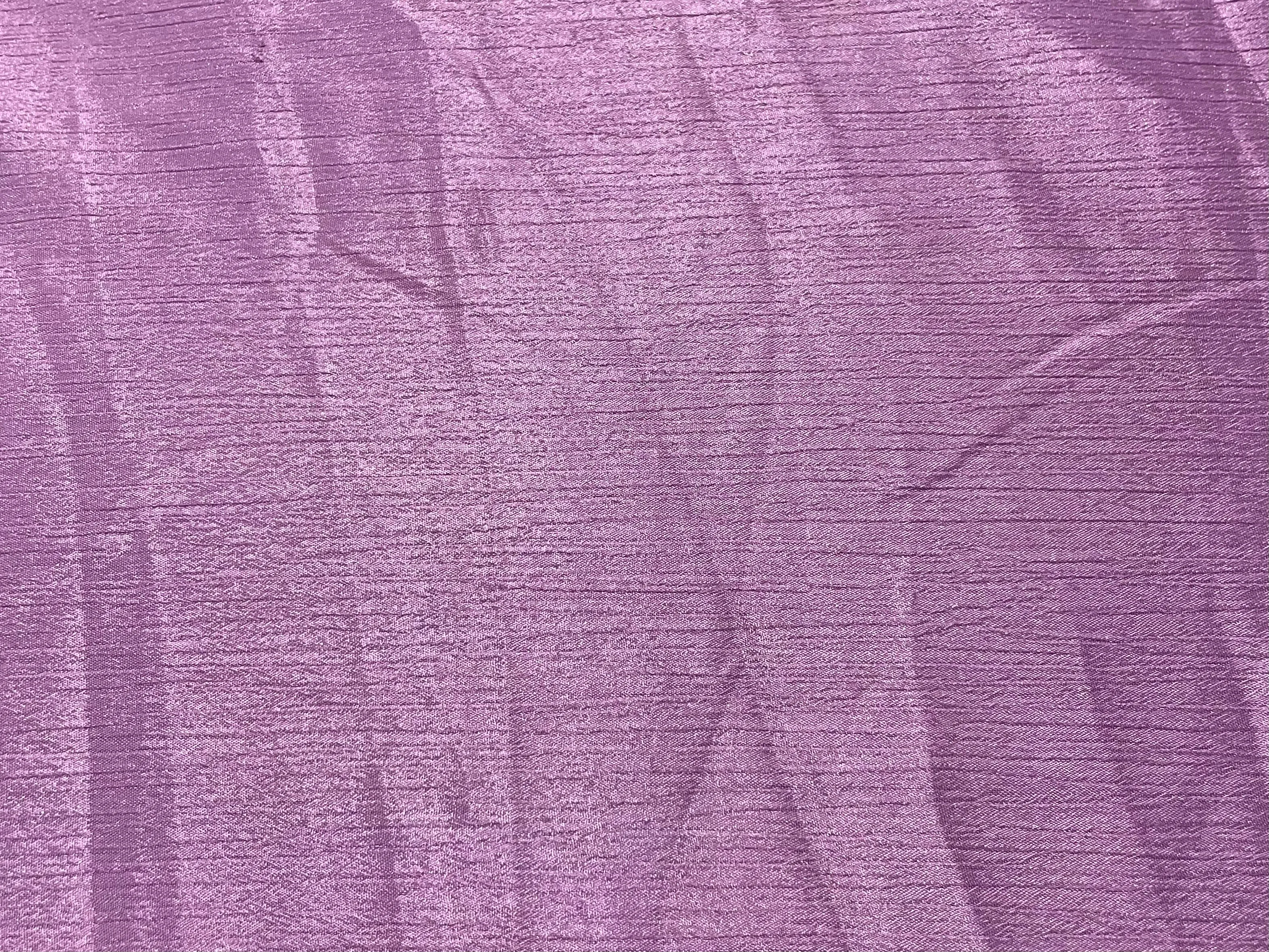 Dark Lilac Plain Chinon Chiffon Fabric