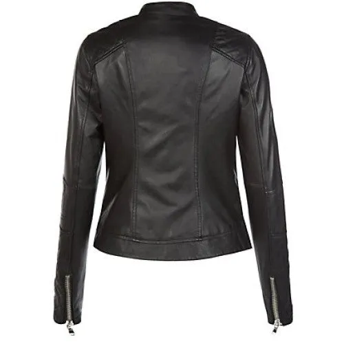 Designer Leather Jackets for Women Studd