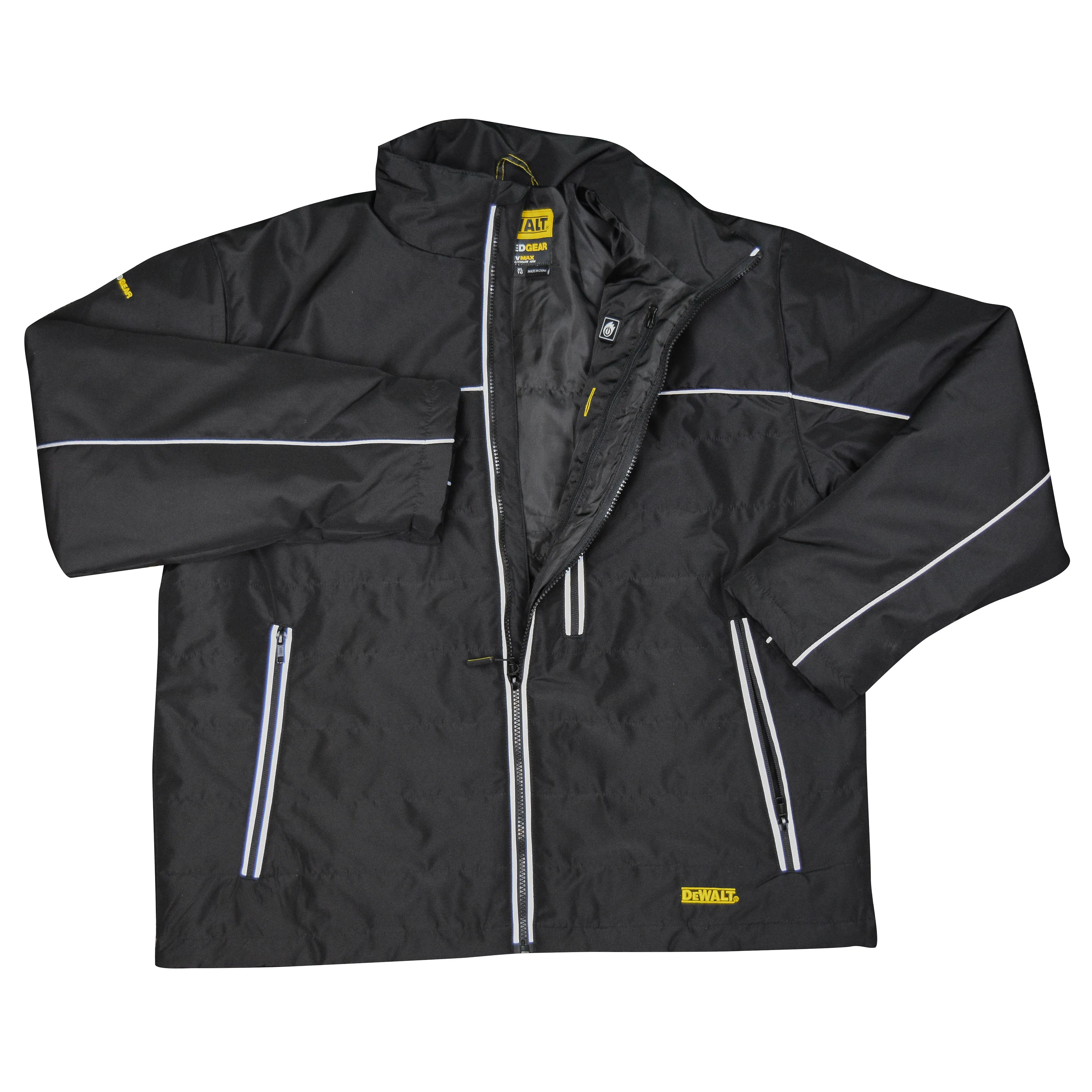 DeWalt DCHJ075B Black Quilted Heated Jacket (Bare)