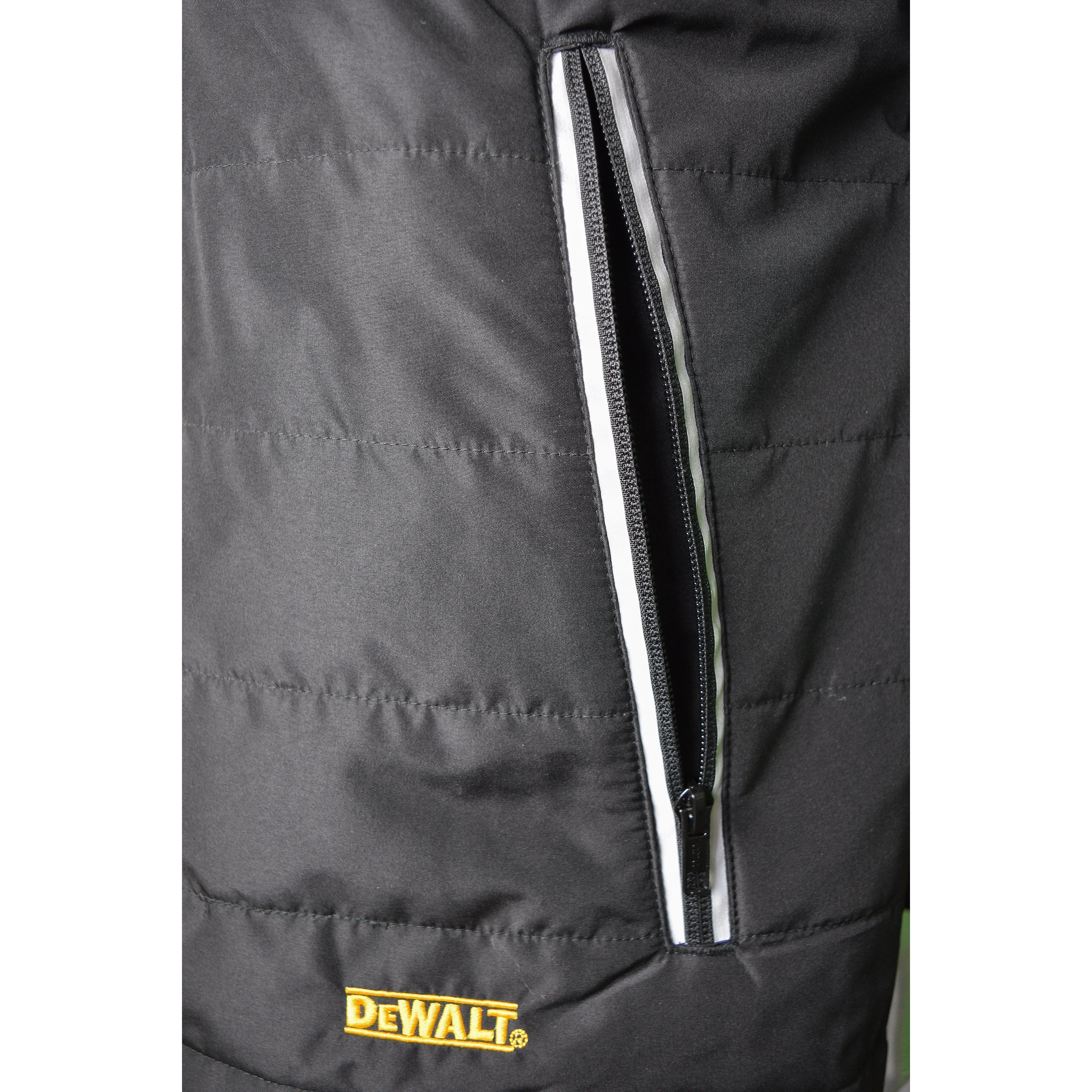 DeWalt DCHJ075B Black Quilted Heated Jacket (Bare)