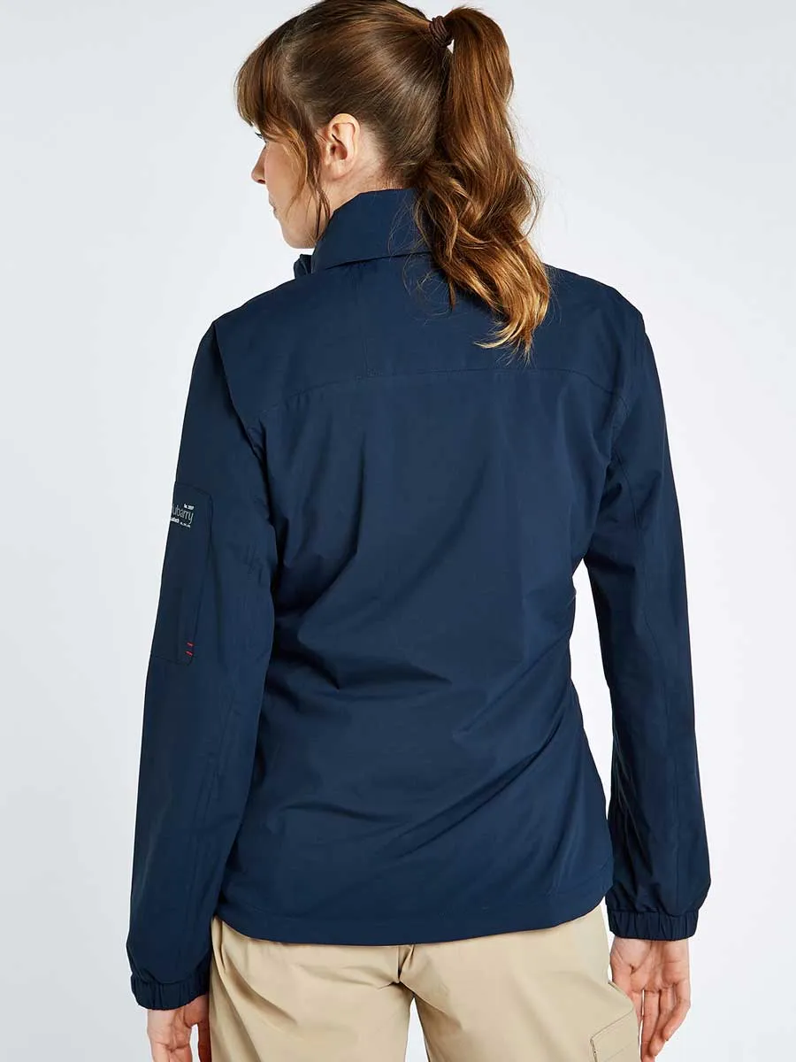 DUBARRY Livorno Womens Fleece-Lined Crew Jacket - Navy