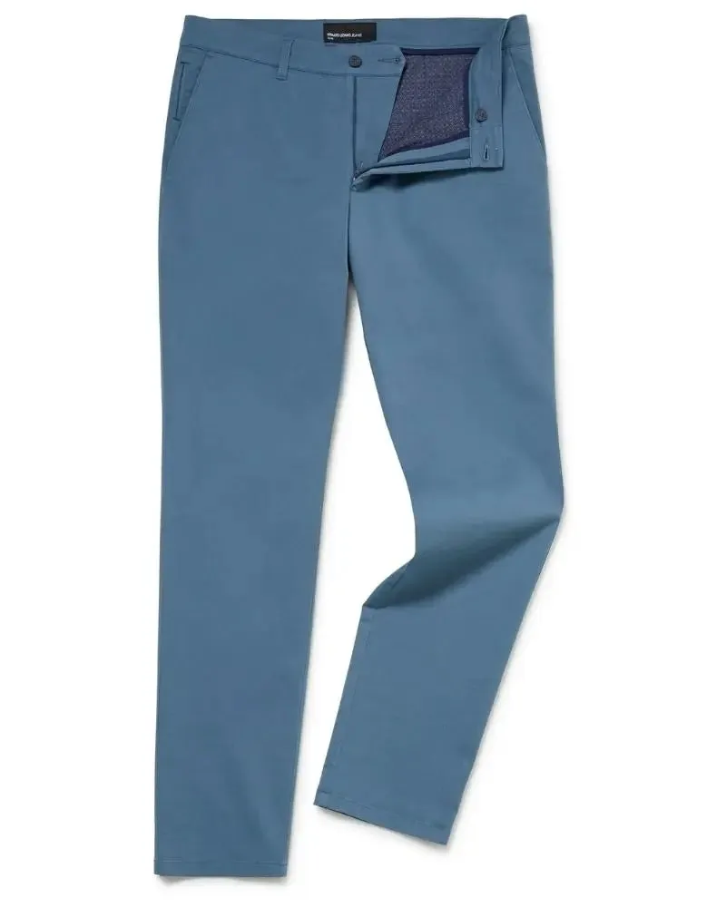 Emilio Tailored Chinos - Blue