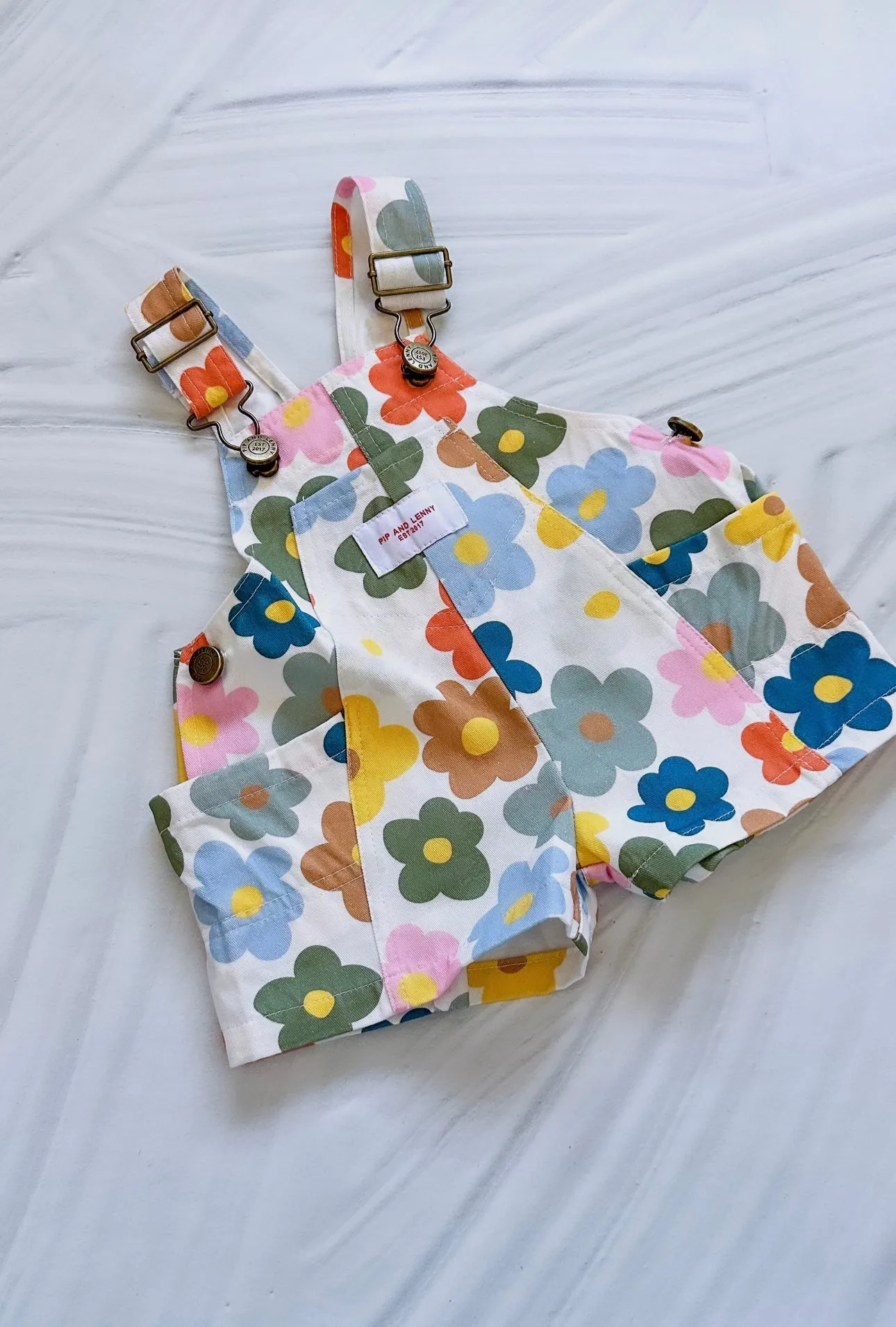 Flower Power Summer Overalls