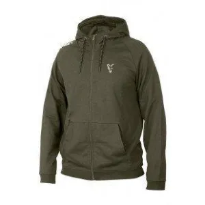 Fox Collection Lightweight Hoody Green/Silver Large