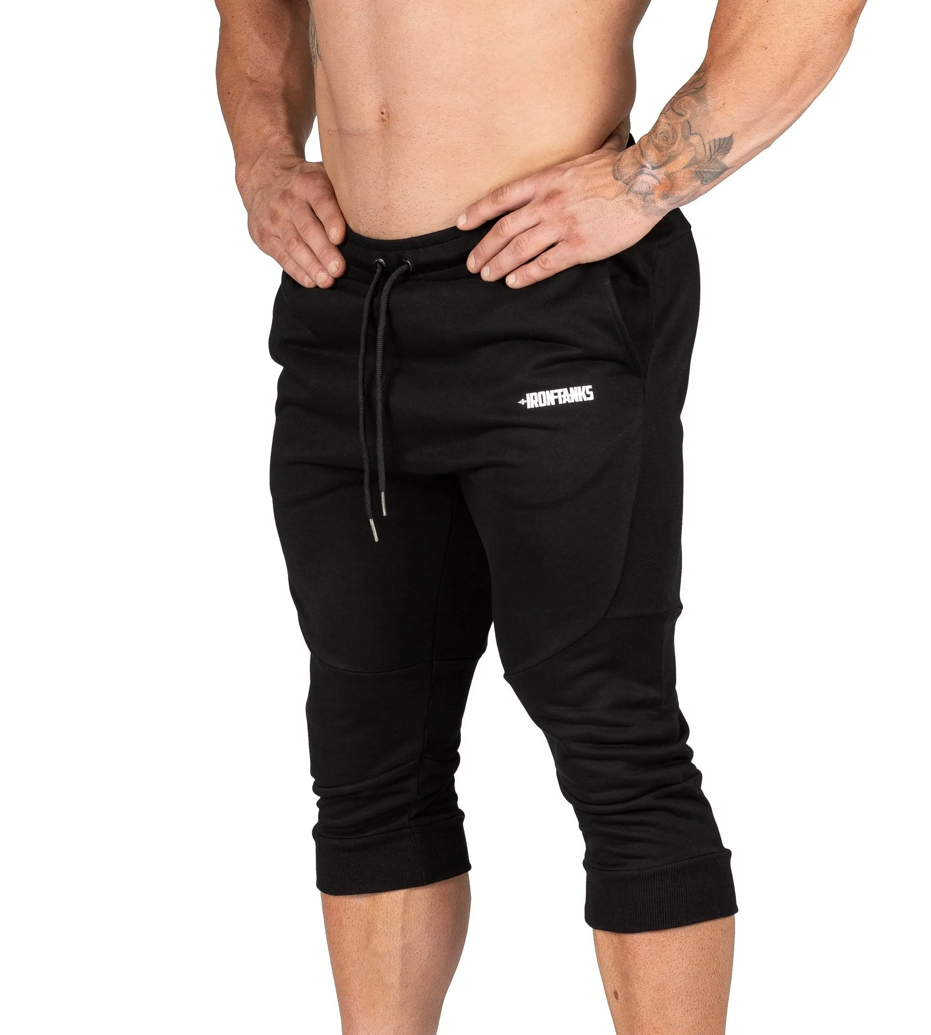 Fusion 3/4 Gym Pants II - Flux Black