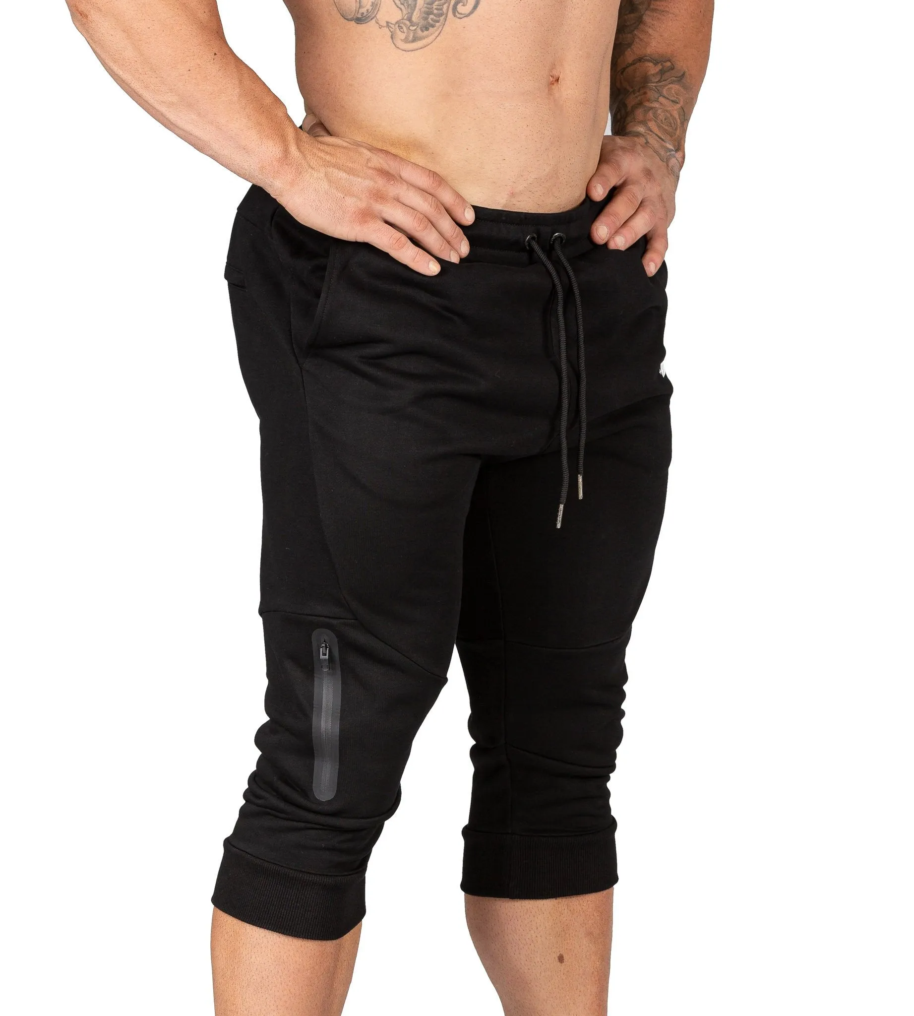 Fusion 3/4 Gym Pants II - Flux Black