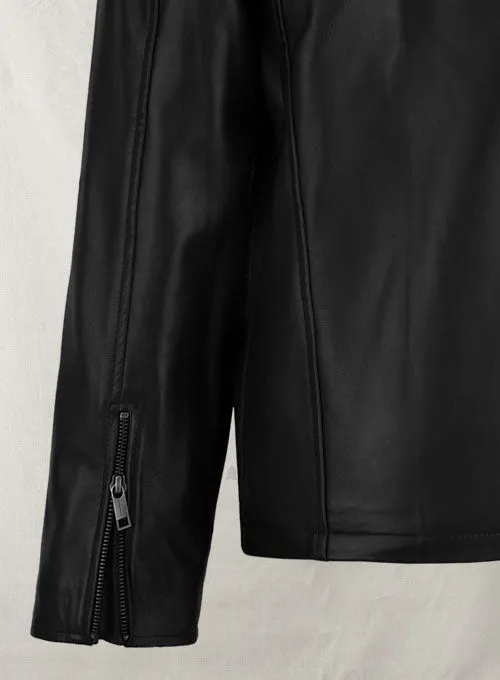 Henry William Dalgleish Cavill Black Leather Jacket