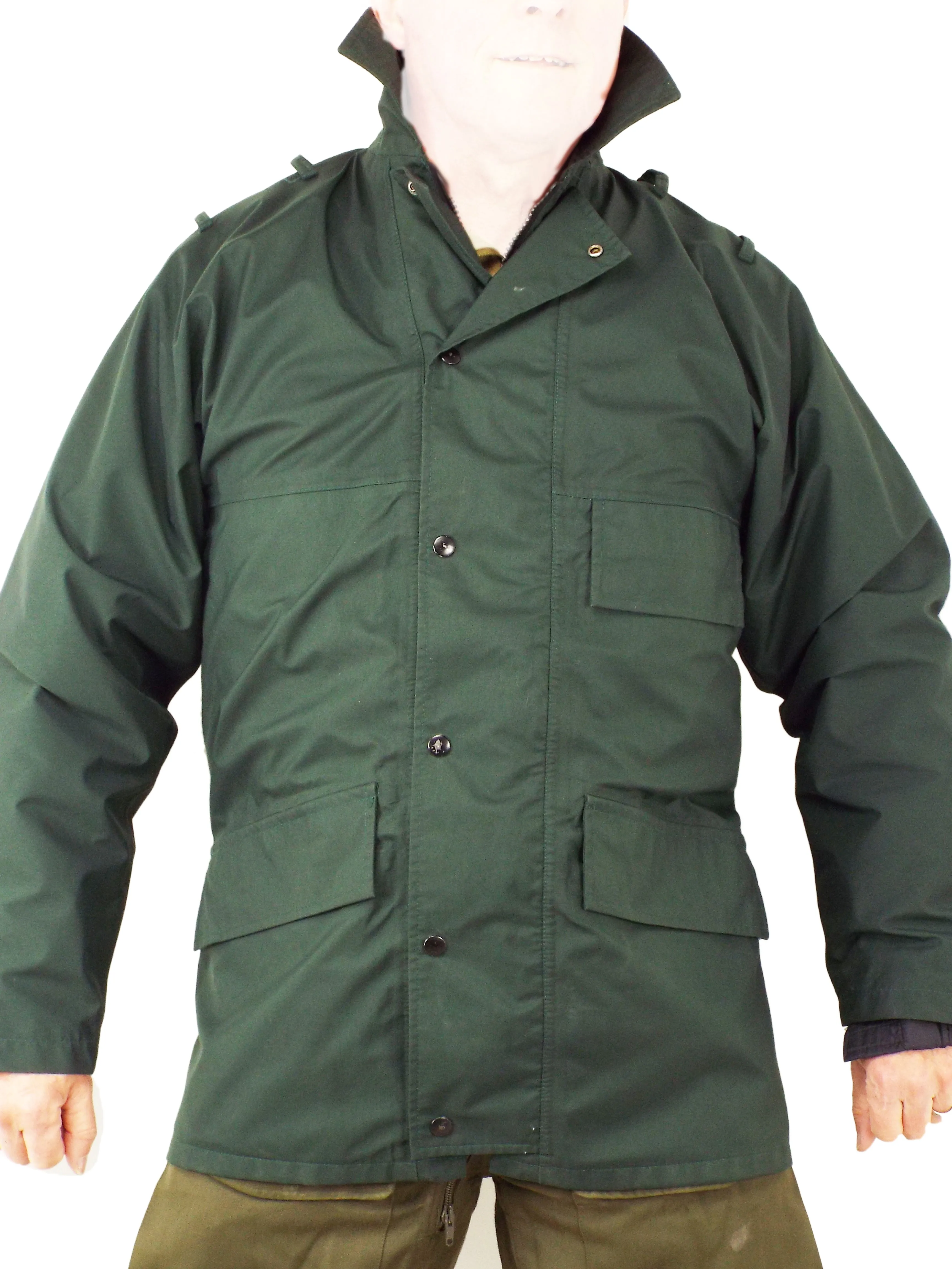 Irish Police Gore-Tex Anorak - DISTRESSED - Two waist pockets / one breast pocket version