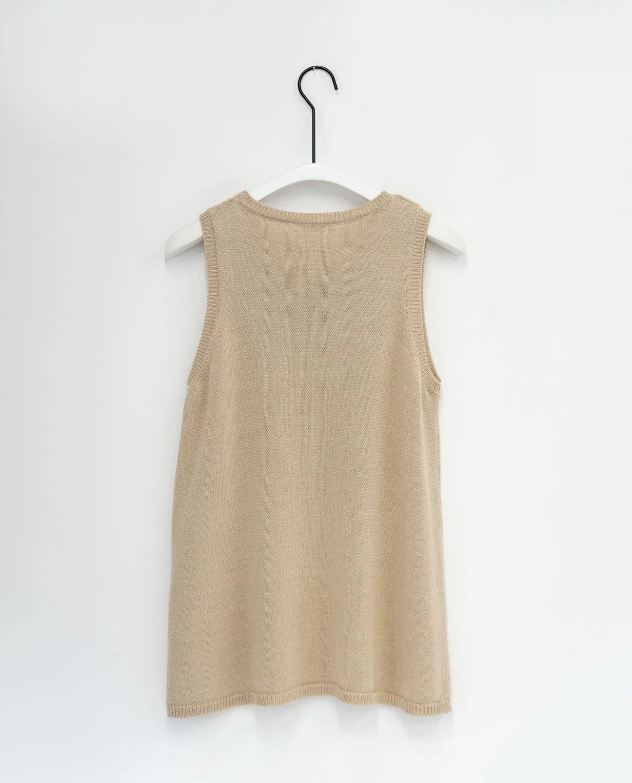 Jade Organic Cotton Top in Sand