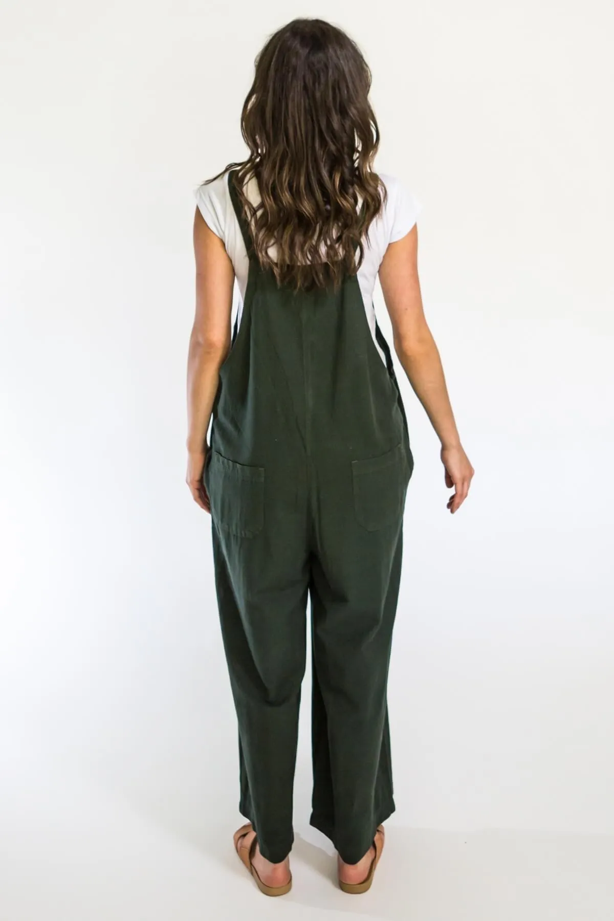 Juanita Overalls Long - Green