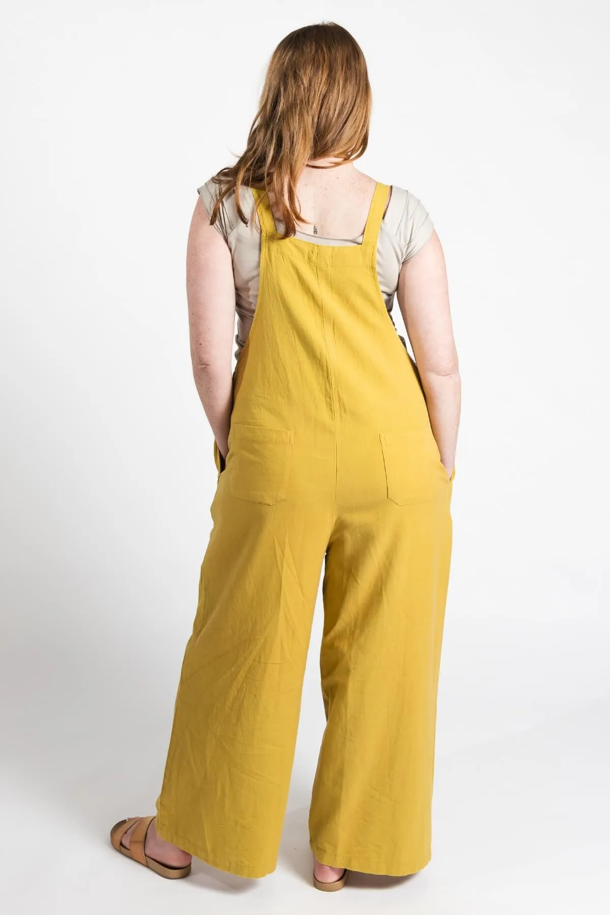 Juanita Overalls Long - Mustard