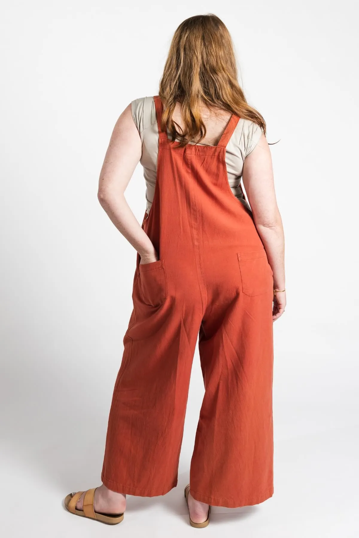 Juanita Overalls Long - Rust