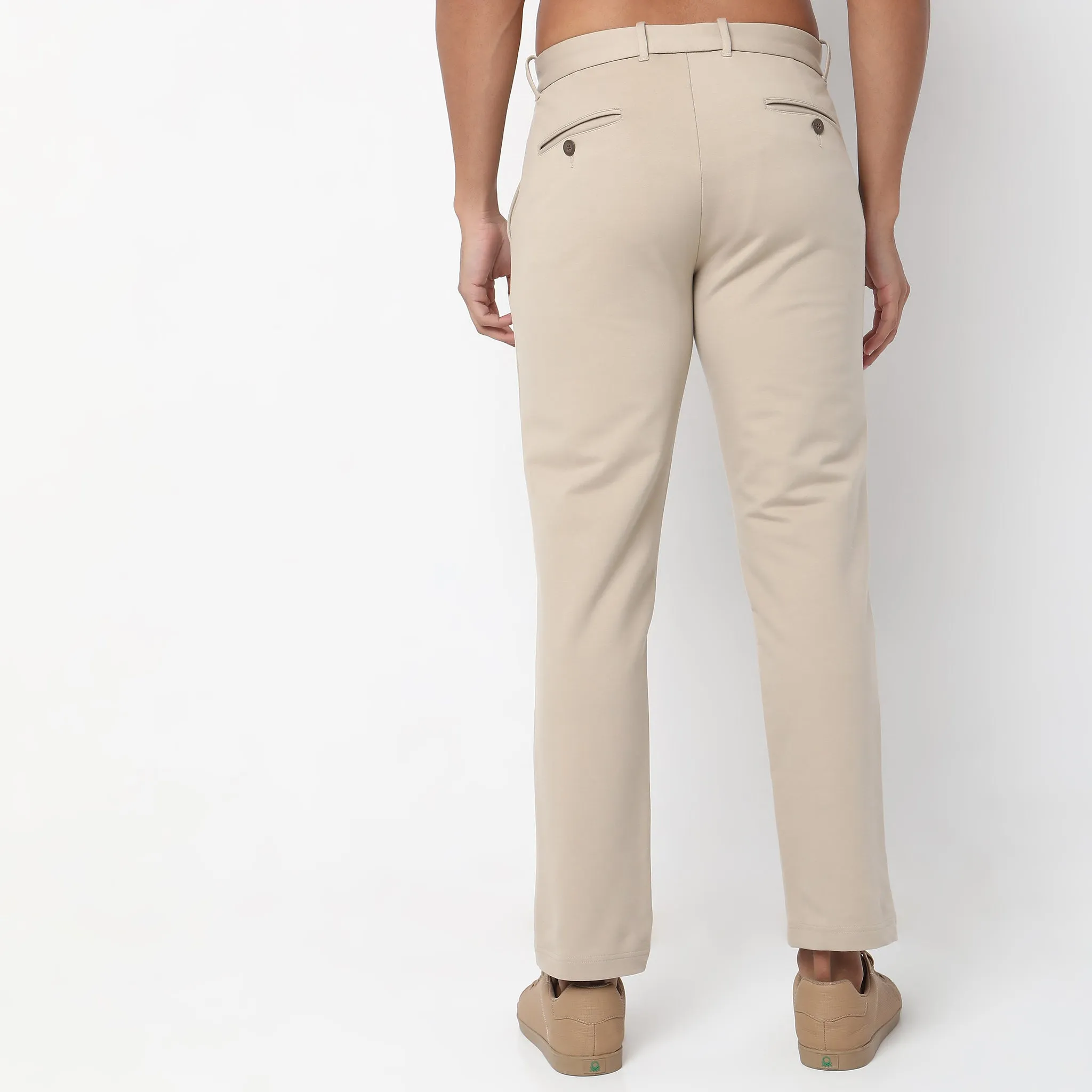 Knit Crop Chinos™  - Ulitimate Comfort - 4 Way Flexibility by E-Fast® Stretch