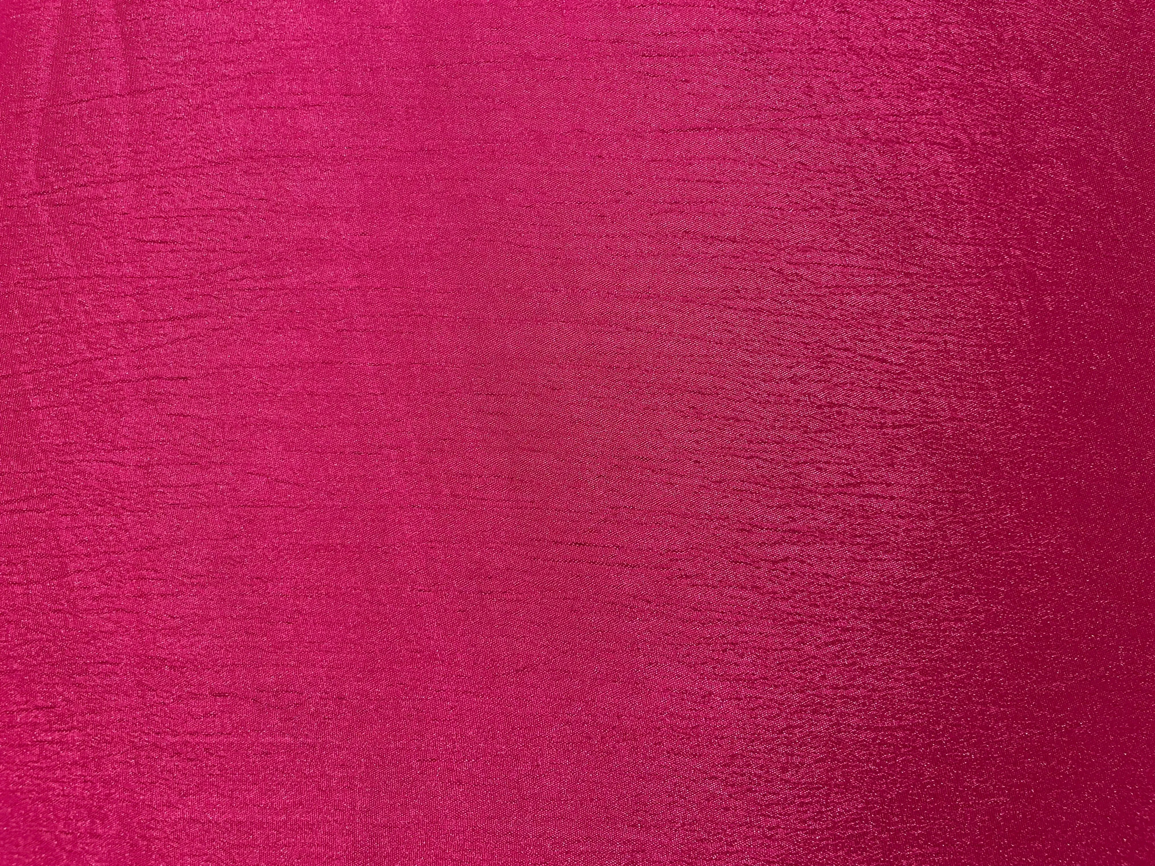 Magenta Plain Chinon Chiffon Fabric