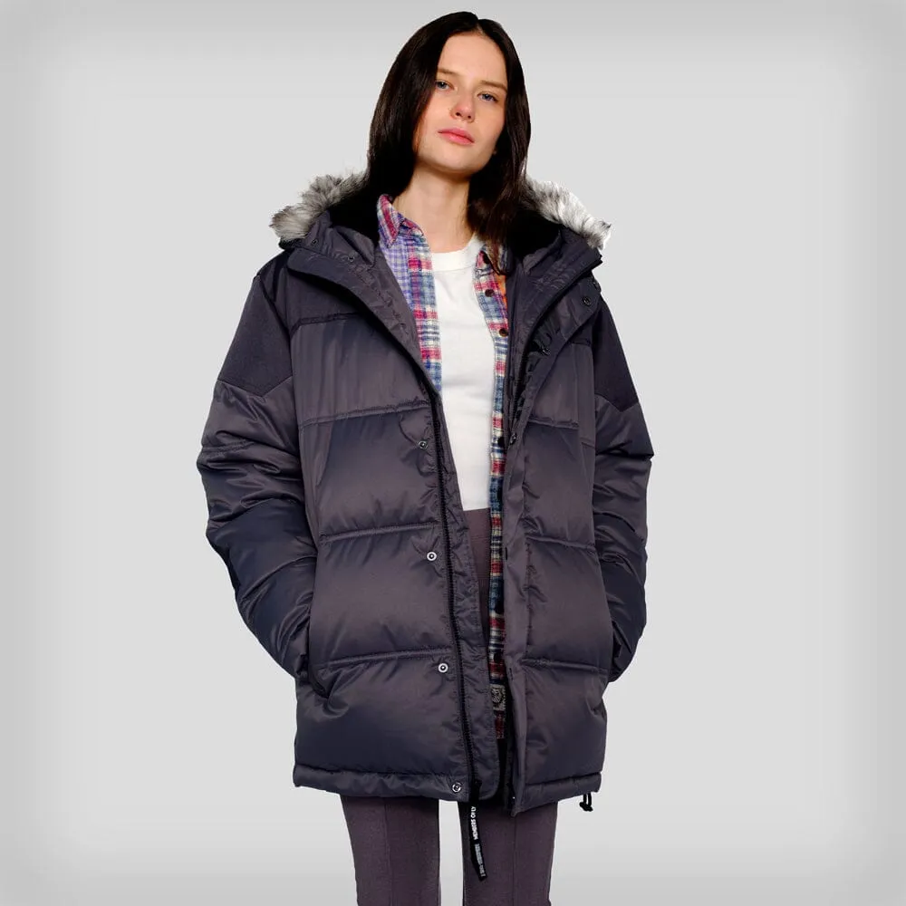 Members Only Women's Heavy Snorkel Oversized Jacket