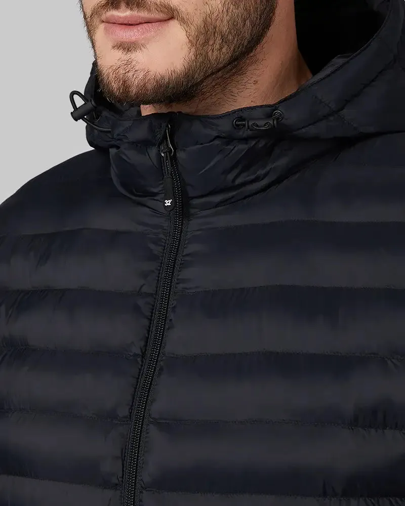 Men's Lightweight Packable Jacket - Black