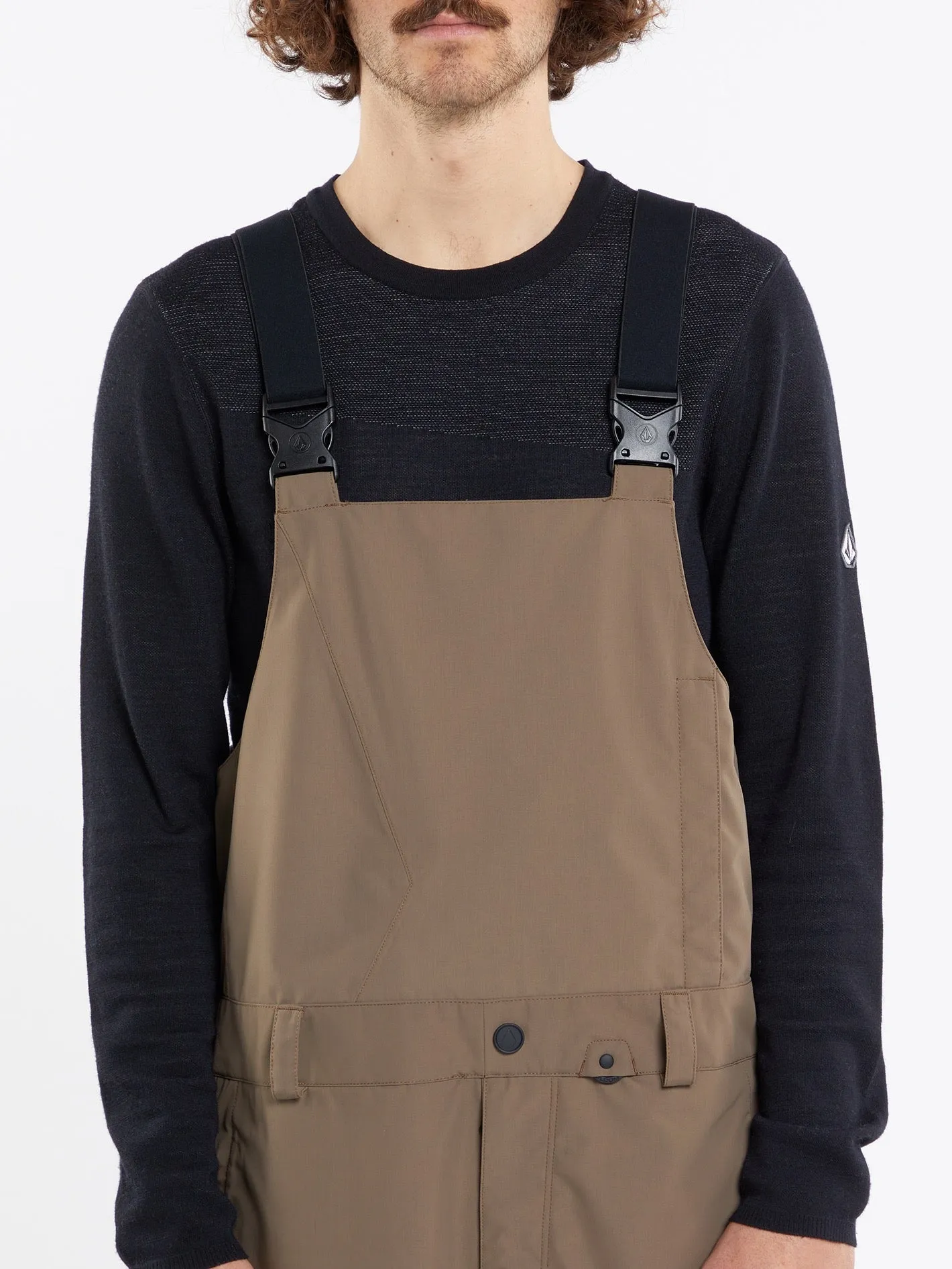 Mens V.Co Sparta Bib Overall - Teak