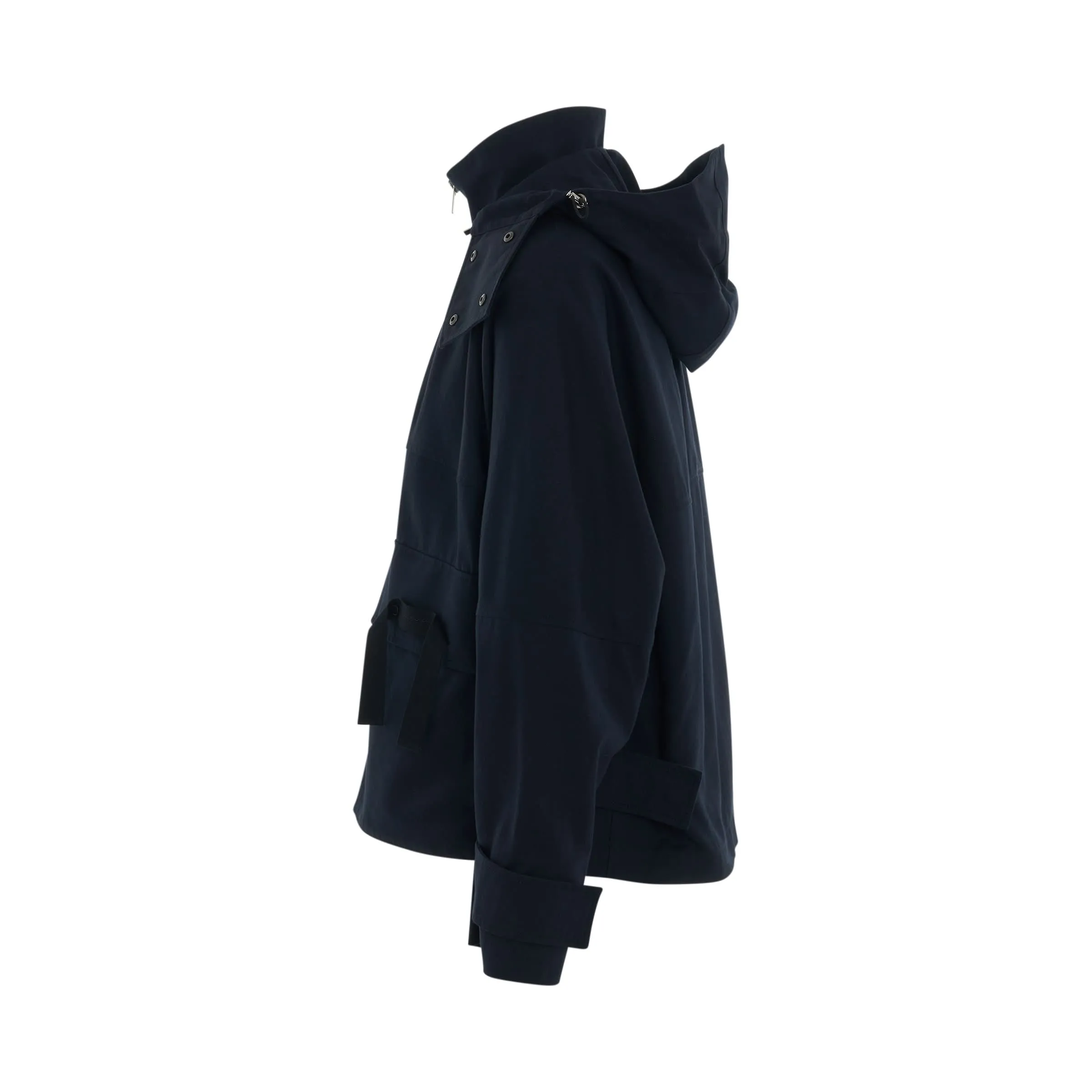 Molhado Hooded Jacket in Navy