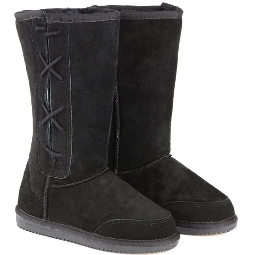 Original UGG Australia Side Lace Long Black