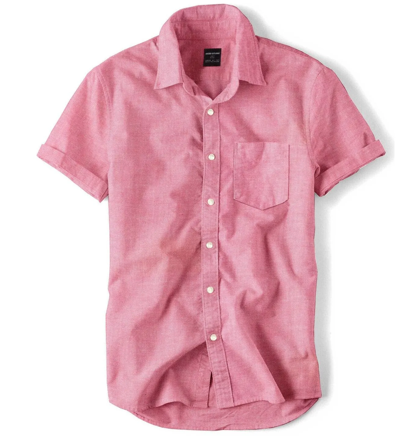 Oxford Button-Down - Short Sleeve - Pink