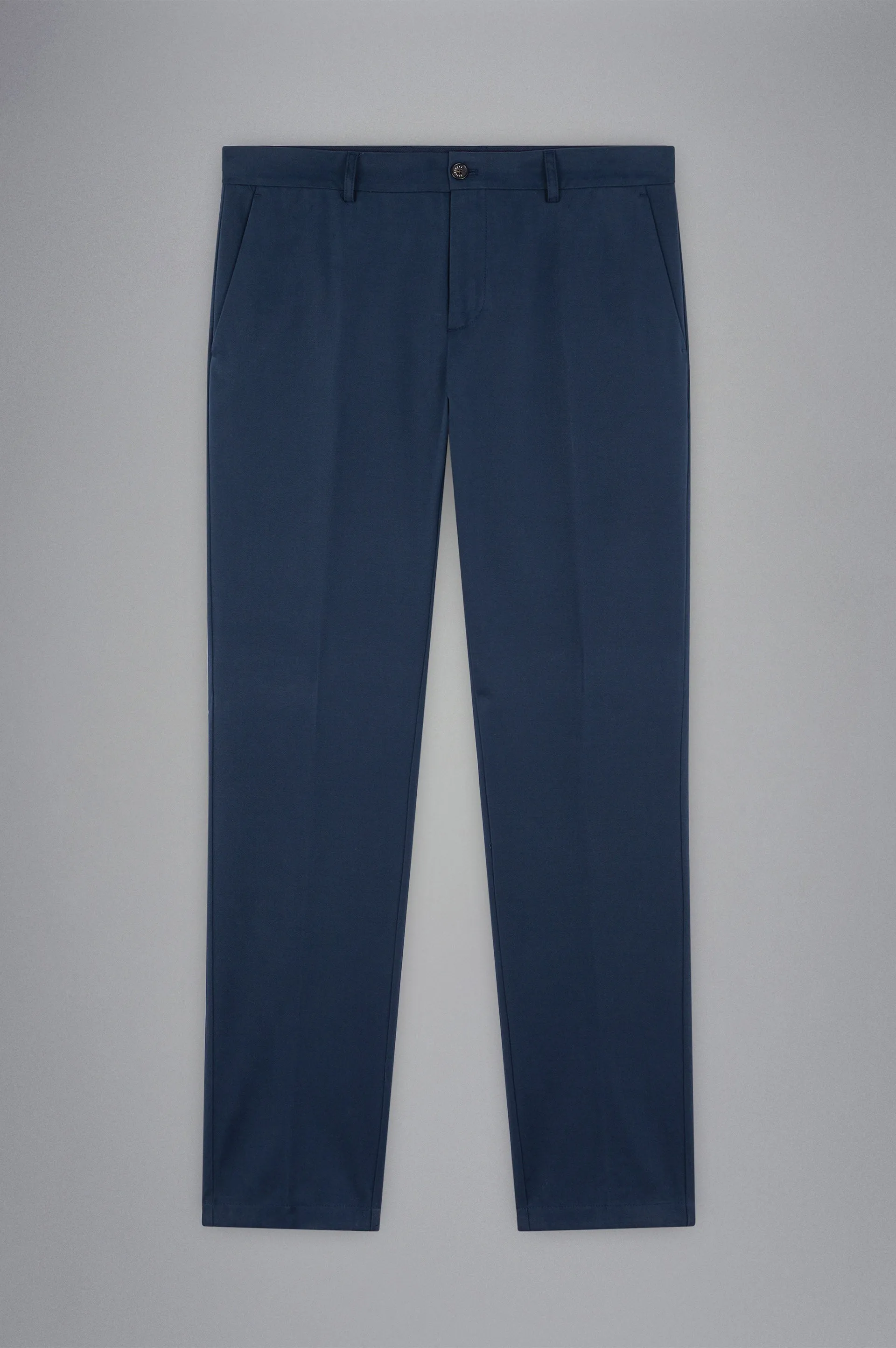 Paul & Shark Winter Stretch Cotton Chino Trousers | Navy