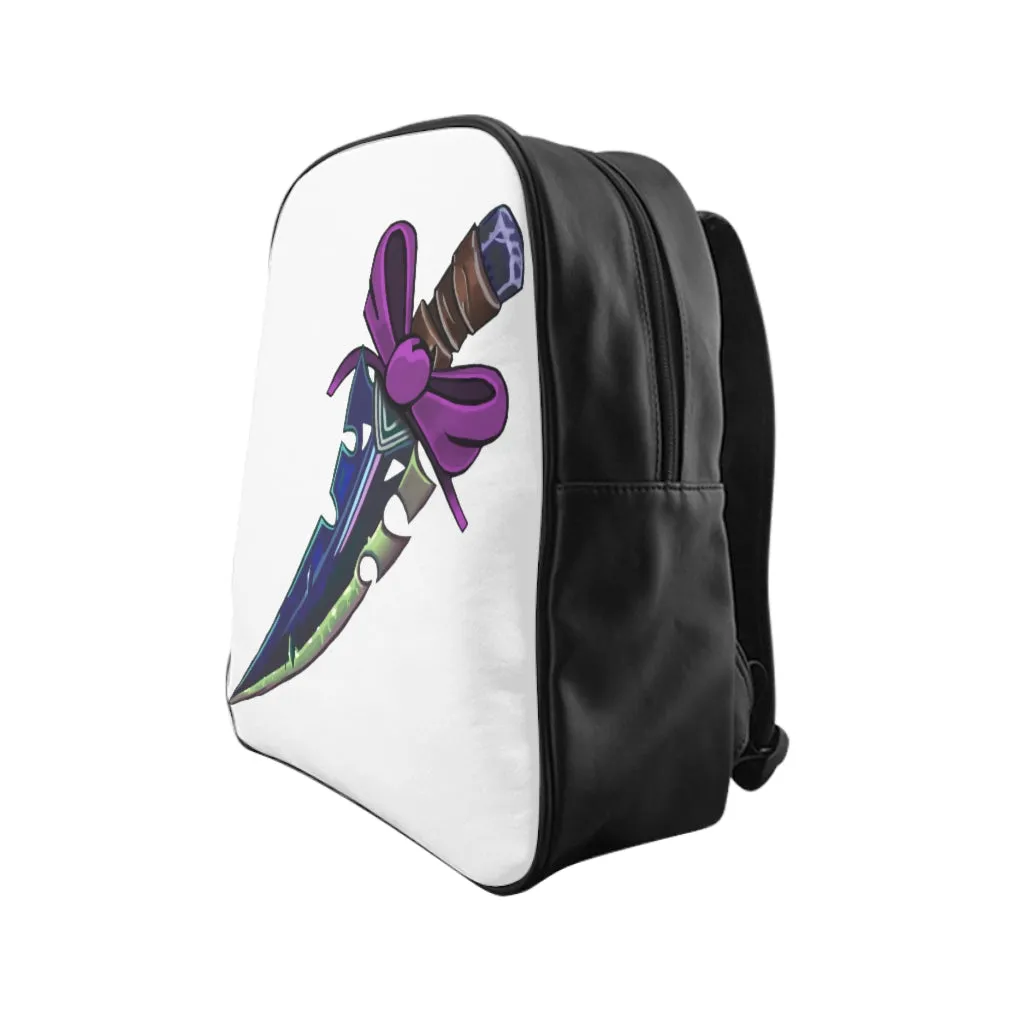 Pink Bow Sword School Backpack