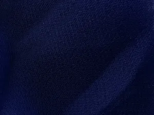 Precut of 2.5 Meter Berry Blue Plain 60 Grams Georgette Fabric