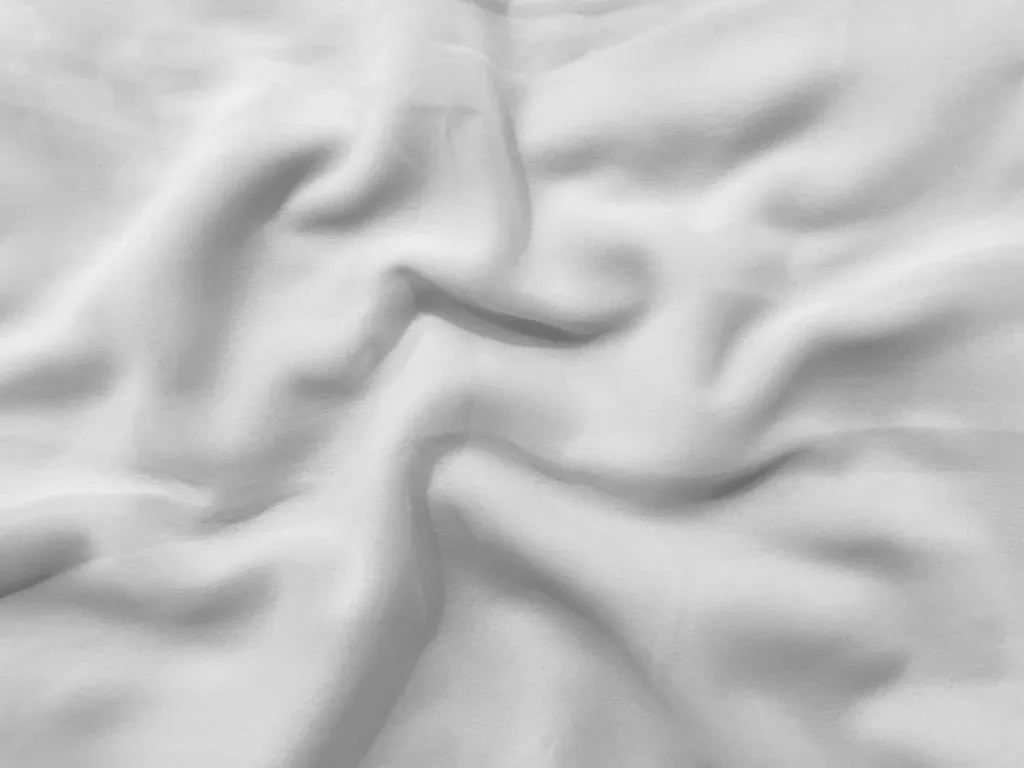 Precuts of Pure White Plain Georgette Fabric