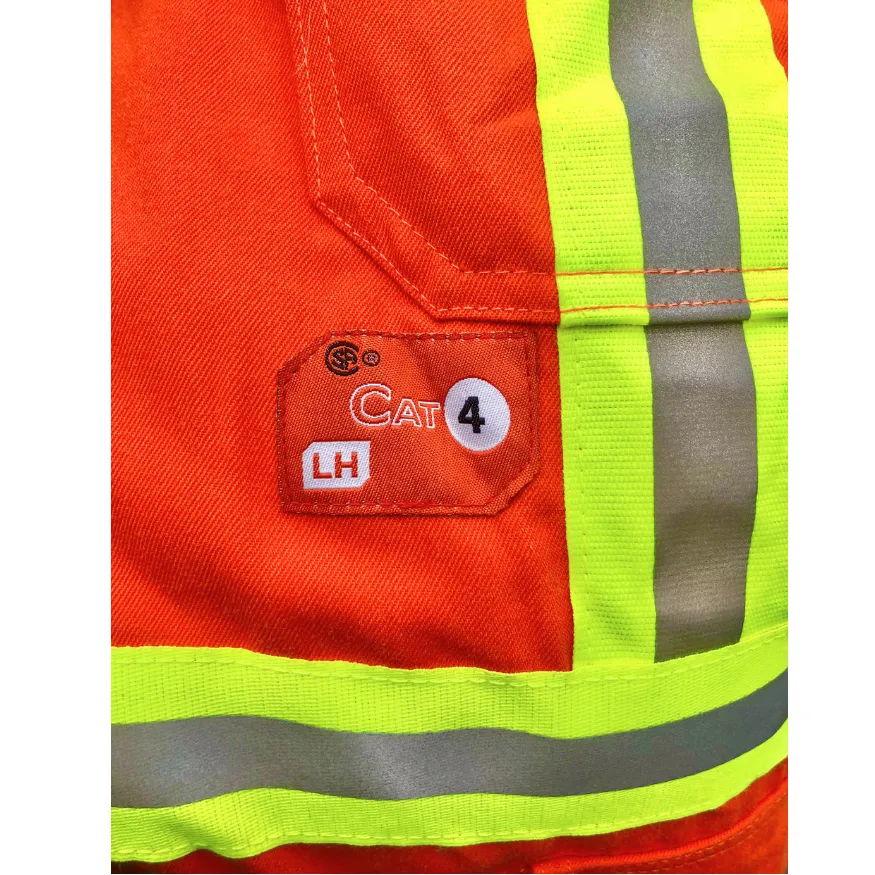 Premium Orange Insulated AR/FR Bib Overalls