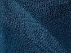 Prussian Blue Plain 60 Grams Georgette Fabric