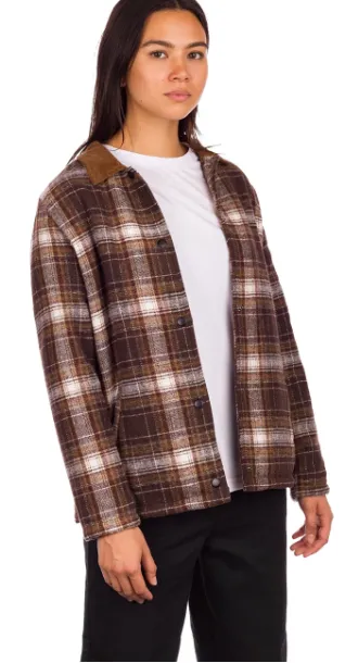 Santa Cruz BT Retreat Shirt - Brown Plaid